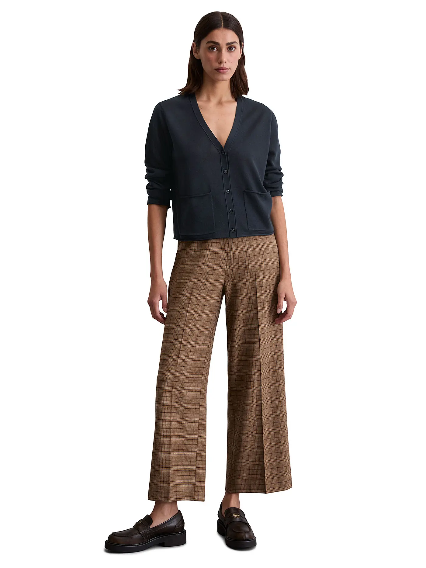 MARC O'POLO | Strickjacke | dunkelblau